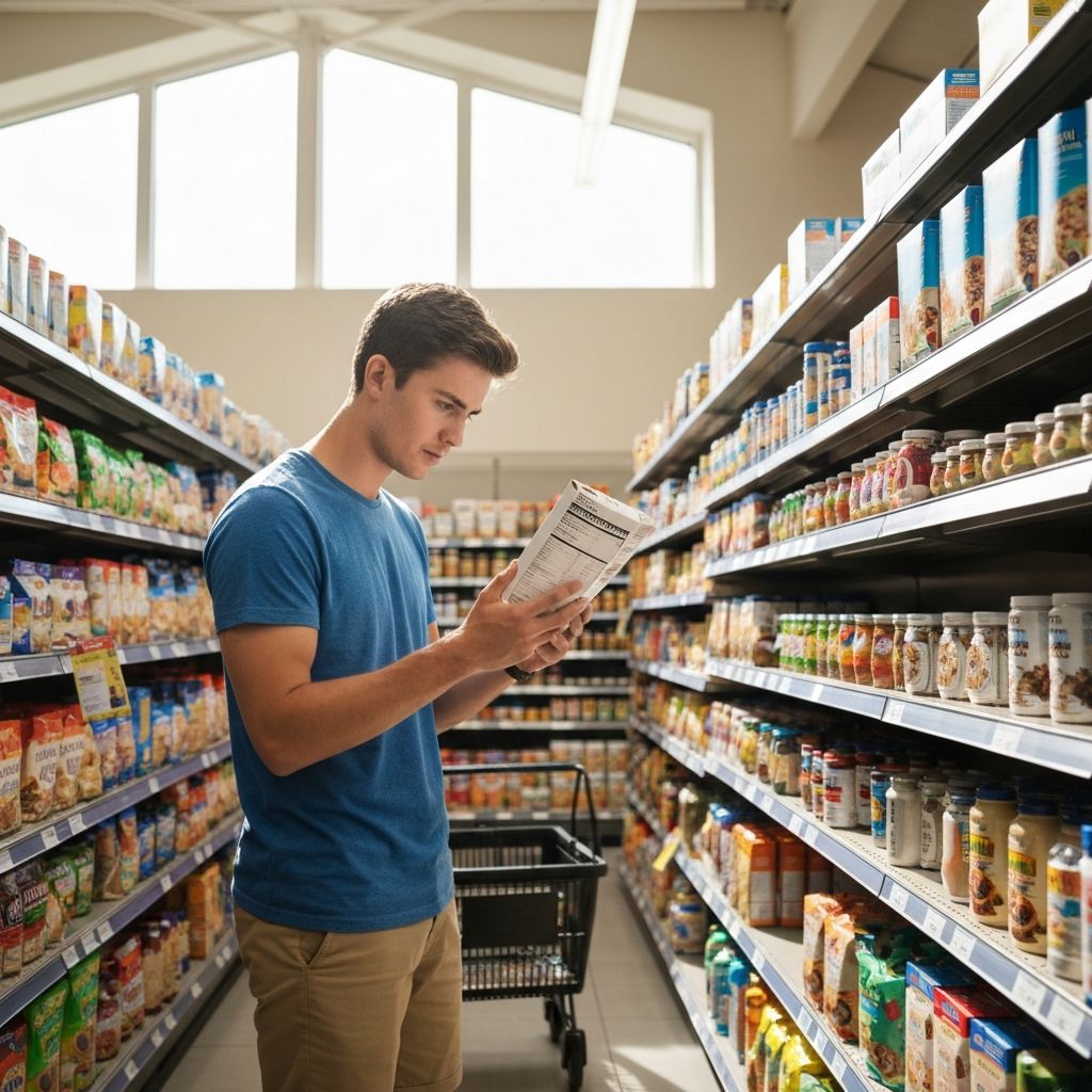 Ανάγνωση ετικετών τροφίμων
